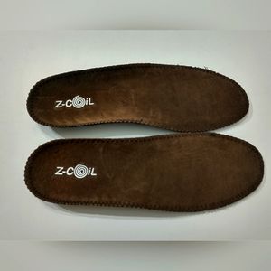 Z Coil Shoe Insole Dark Brown Suede Women's Size 11